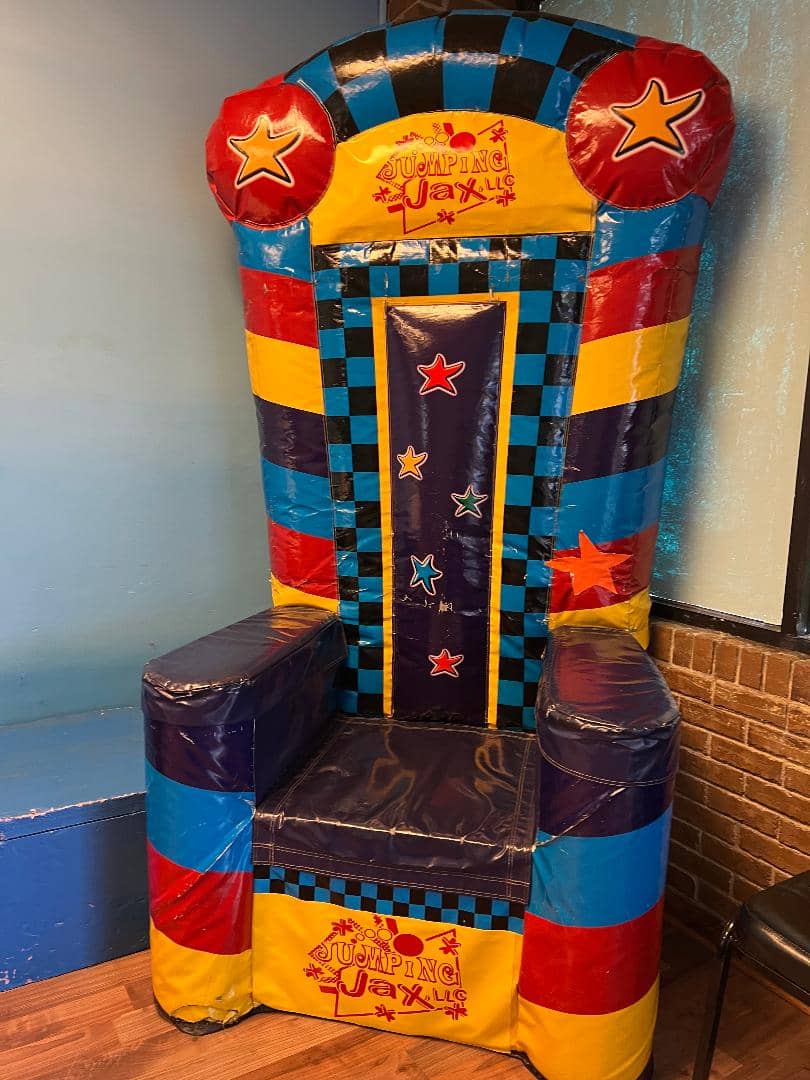 Inflatable Birthday Chair rental from Jumping Jax