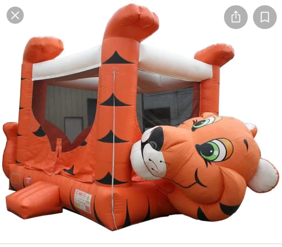 Tiger Belly Bounce inflatable rental from Jumping Jax