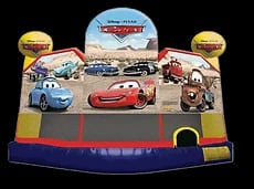 Cars Combo inflatable rental from Jumping Jax