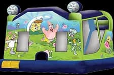 Spongebob Combo inflatable rental from Jumping Jax