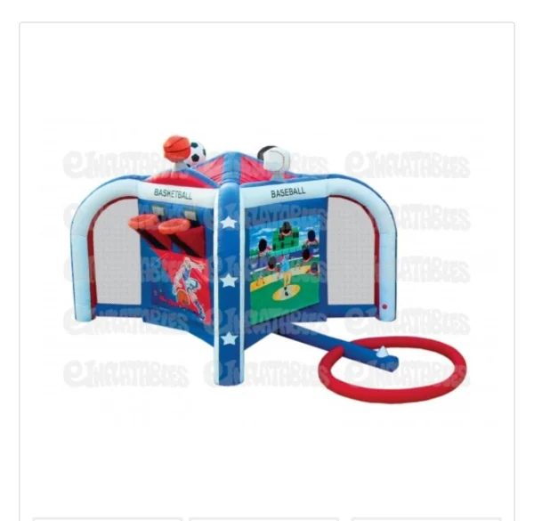 4-in-1 Sports Game inflatable rental from Jumping Jax