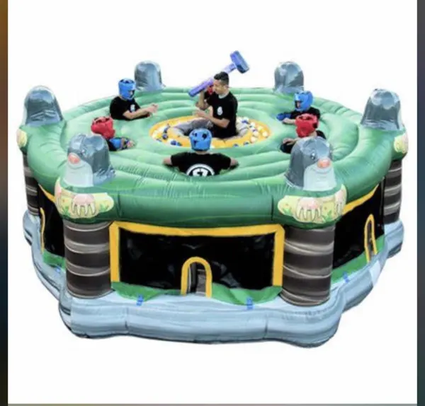 Human Whac-A-Mole inflatable rental from Jumping Jax