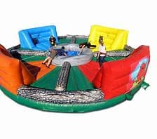 Hungry Hippo inflatable rental from Jumping Jax