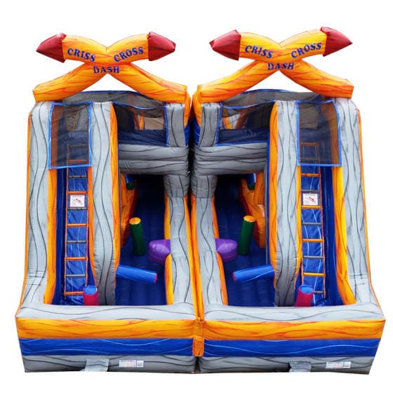Criss Cross Course inflatable rental from Jumping Jax
