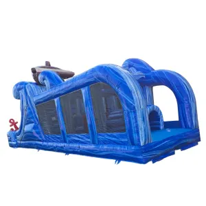 Offshore Obstacle Course inflatable rental from Jumping Jax