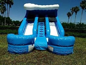 Double Splash Waterslide rental from Jumping Jax
