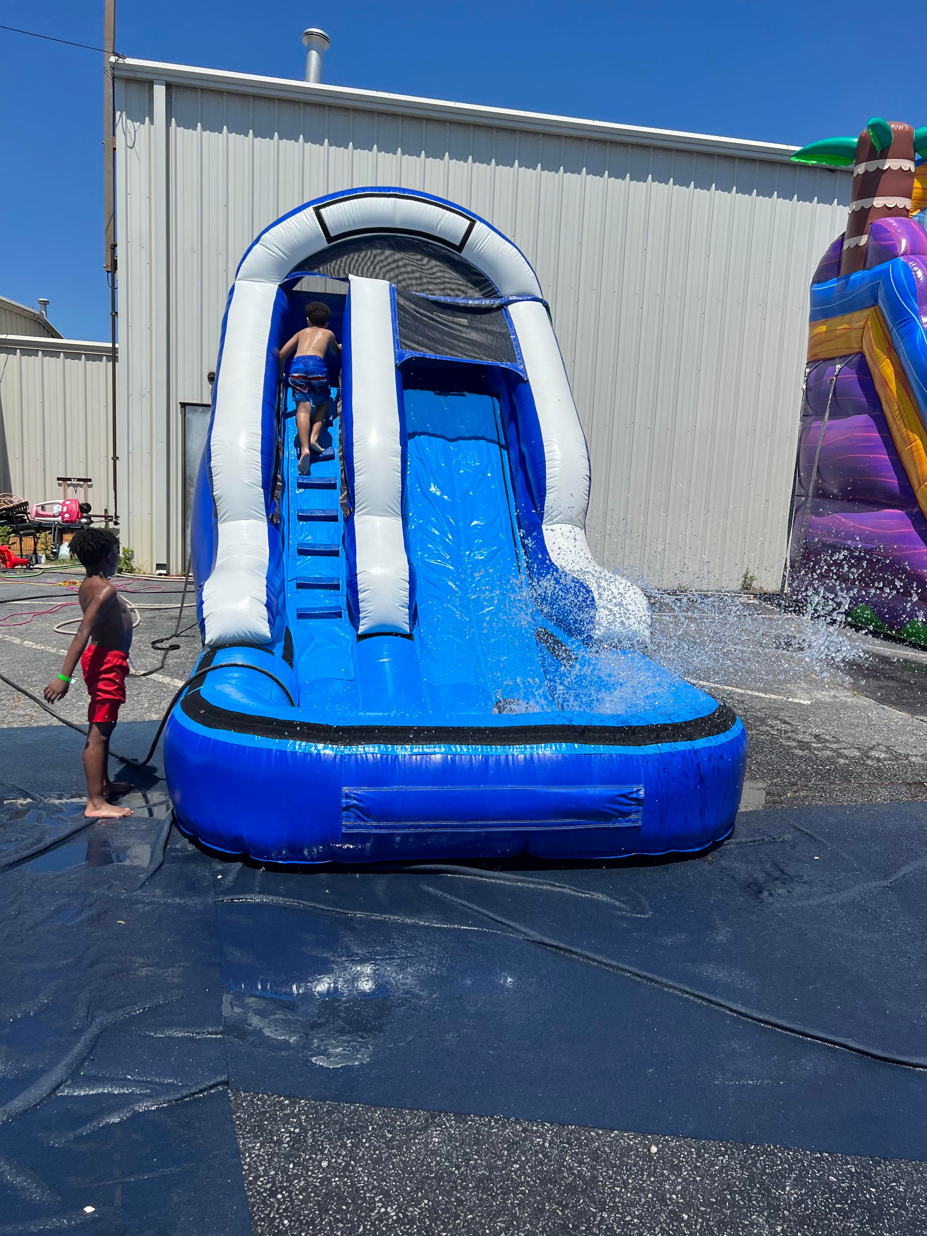 Mini Waterslide rental from Jumping Jax